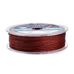 7-Strand Round Nylon Coated Steel Wire, Beading Wire for Necklaces Bracelets, Import From Japan, FireBrick, 0.5mm, about 328.08 Feet(100m)/Roll(TWIR-T002-01A-08)