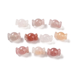Natural Agate Beads, Candy, 8~8.5x13x8~8.5mm, Hole: 1mm(G-Z052-01B)