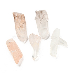 Nuggets Natural Quartz Crystal Home Display Decoration, Healing Stone Wands, for Reiki Chakra Meditation Therapy Decos, 49~55x16~29x12~21mm(G-M412-03C)