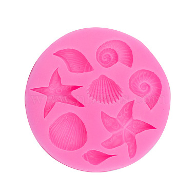 Pink Silicone Fondant Molds