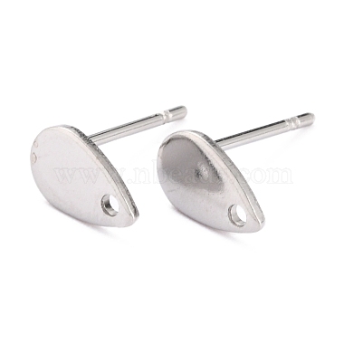 304 Stainless Steel Stud Earring Finding(STAS-B011-04P)-2