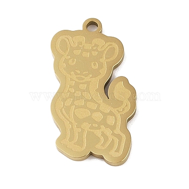 Golden Giraffe 304 Stainless Steel Pendants