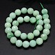 Synthetic Myanmar Jade (Glass) Beads Strands(G-O094-12-6mm-1)-3