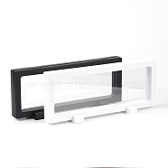 Acrylic Frame Stands, with Transparent Membrane, For Necklace Jewelry Display, Rectangle, Mixed Color, 23.1x9.5x4.4cm(NDIS-L002-01)