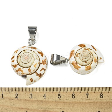 Natural Shiva Eye Shell Pendants(BSHE-G039-05)-3