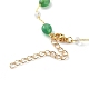 Fabrication de bracelet en perles d'agate naturelle pépites(AJEW-JB00953-05)-4