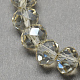 Handmade Imitate Austrian Crystal Faceted Rondelle Glass Beads(X-G02YI0P3)-1