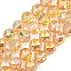 Transparent Electroplate Glass Beads Strands(EGLA-N002-34C-B09)-1