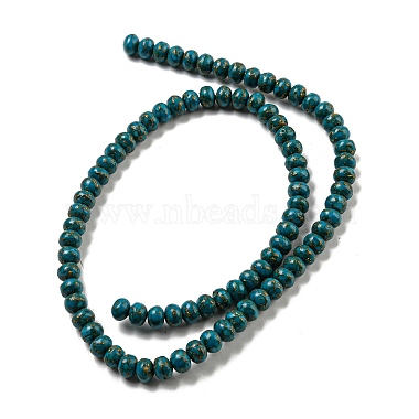 Dyed Synthetic Turquoise Beads Strands(G-B070-C01-01)-3