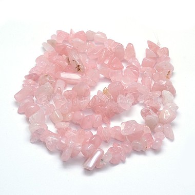 Chapelets de perles en quartz rose naturel(X-G-O049-C-60)-2