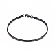 304 Stainless Steel Choker Necklaces and Bangles Jewelry Sets(SJEW-L144-A02-B)-4