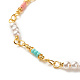 Imitation Pearl & Glass Seed Beaded Chain Bracelet for Women(BJEW-JB07741)-4