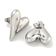 Non-Tarnish 304 Stainless Steel Ear Studs(EJEW-P287-01P)-2