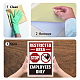 5Pcs Waterproof PVC Warning Sign Stickers(DIY-WH0237-027)-4