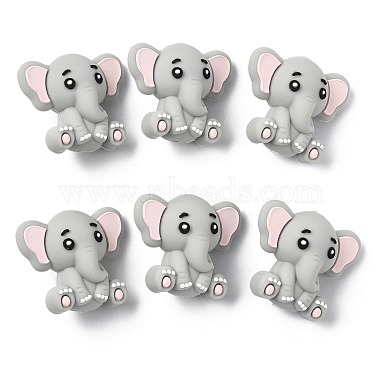 6Pcs Silicone Beads(SIL-YW0002-10D)-1