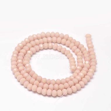 Chapelets de perles en rondelles facettées en verre(X-GLAA-I033-4mm-23)-2