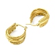 304 Stainless Steel Hoop Earrings(EJEW-K271-02J-G)-2