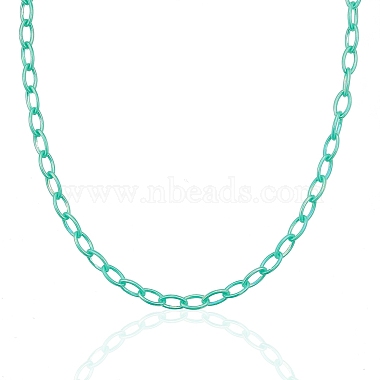 11 Colors Acrylic Opaque Cable Chains(PACR-CJ0001-12)-7