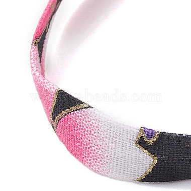 Ethnic Style Polyester Ribbons Bracelets(BJEW-JB10495)-3