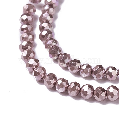 Opaque Glass Beads Strands(GLAA-H022-02F)-2