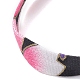 Ethnic Style Polyester Ribbons Bracelets(BJEW-JB10495)-3