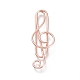 Musical Note Shape Iron Paperclips(TOOL-K006-13RG)-1