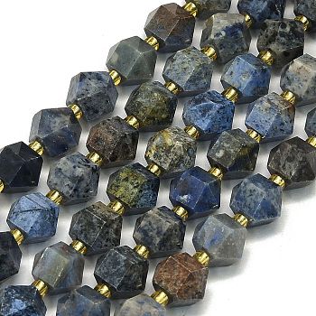 Natural Gemstone Beads Strand, Octagonal, Faceted, 9~10.5x9~10.5x7.5~8.5mm, Hole: 1mm, about 36~40pcs/strand, 15.35~15.55 inch(39~39.5cm)