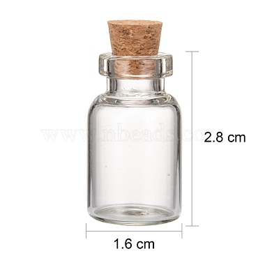 ガラスボトルビーズ瓶保存容器(CON-Q016)-3
