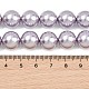 Electroplated Shell Pearl Graduated Beads Strands(BSHE-C011-04-03)-3
