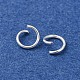 Messing Open Ringe springen(KK-G604-08S-19)-2