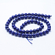 Chapelets de perles en lapis-lazuli naturel(G-P342-01-6mm-A)-2