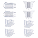Dicosmétique 8 pièces serrure de sécurité enfant en plastique abs pour porte coulissante(KY-DC0001-18)-1