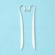 Tibetan Style Bookmarks, Cadmium Free & Lead Free, Feather, Antique Silver, 118x20x2.5mm, Hole: 4mm(TIBE-A124224-AS-LF)