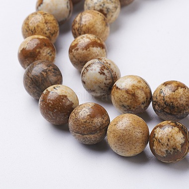 Chapelets de perles en pierre gemme naturelle(X-GSR10mmC016)-2