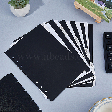 Plastic Notebook Index Divider Sheets(OFST-WH0002-54B)-4