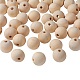 Natural Unfinished Wood Beads(WOOD-S651-25mm-LF)-1