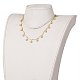 Ожерелья с подвесками из латуни и эмалью(NJEW-JN03227)-4