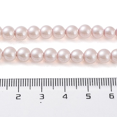 cuisson peint perles de verre nacrées brins de perles rondes(HY-Q003-6mm-47-01)-7
