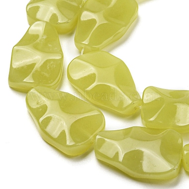 Natural Lemon Jade Beads Strands(G-B051-B02-01)-3