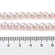 cuisson peint perles de verre nacrées brins de perles rondes(HY-Q003-6mm-47-01)-7