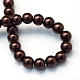 Chapelets de perles rondes en verre peint(HY-Q003-6mm-40)-4