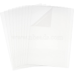 Rectangle PET Film, for Photographic Paper, Clear, 296x211x0.2mm(AJEW-WH0261-76)