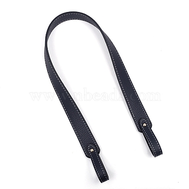 Midnight Blue Imitation Leather Bag Handles