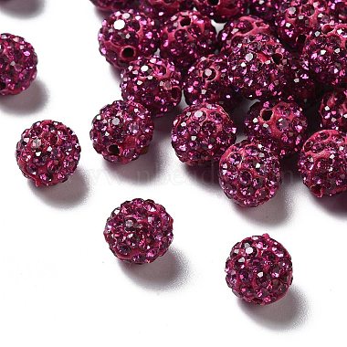 Pave Disco Ball Beads(RB-A130-10mm-16)-2