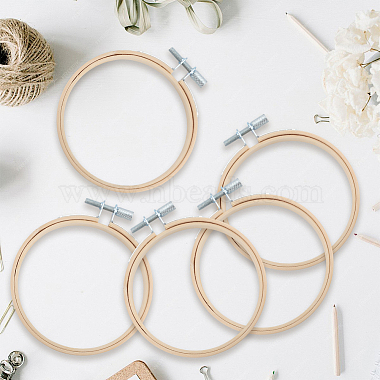 Bamboo Embroidery Hoops(AJEW-WH20020-316B)-7