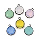 Brass Glass Charms(KK-C228-01B)-1