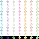 84Pcs 7 Colors Luminous Transparent Resin Pendants(RESI-SZ0003-26)-1
