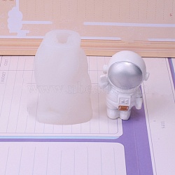 DIY Silicone Molds, Resin Casting Molds, Clay Craft Mold Tools, Astronaut, White, 55x80mm(DIY-P026-03)