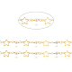 3.28 Fuß handgefertigte Perlenkette aus Messing(X-CHC-I031-03G)-1