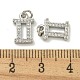 Rack Plating Brass Micro Pave Cubic Zirconia Pendants(KK-K386-02E-P)-3